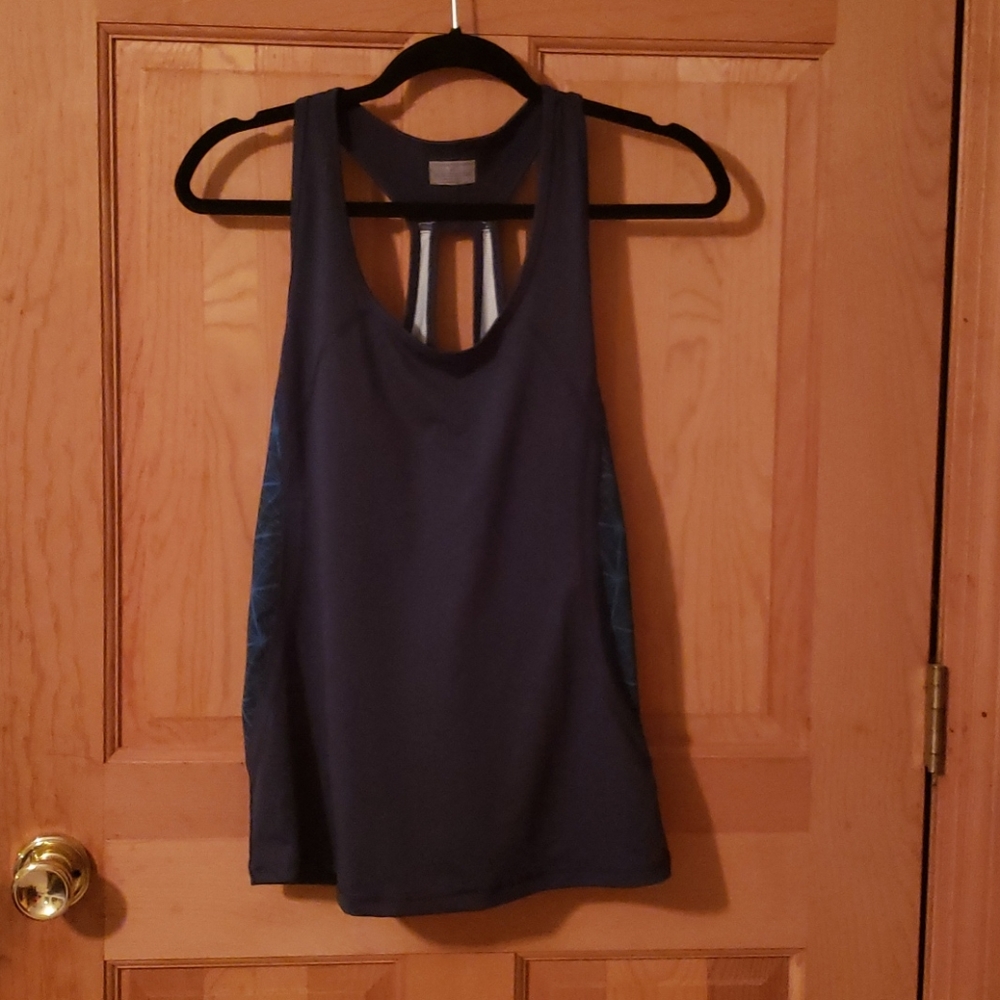 Catherine Malandrino Racerback Workout Shirt S Med